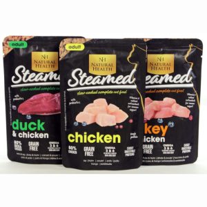 Natural Health Kat Pouch – Mixed grill – Gestoomd – 12x85gr