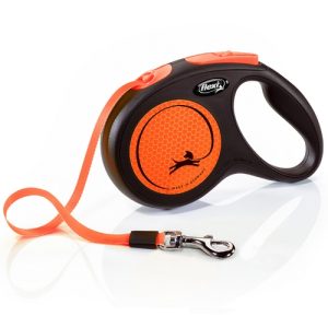 Flexi Rollijn New Neon Tape M Oranje 5 meter