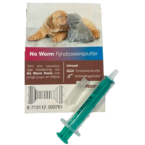 No Worm Pasta fijndoseerspuitje 1 stuk