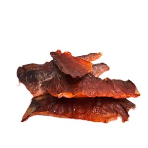 Sappige Zalmhuiden – 150gr