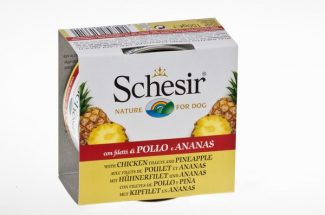 schesir kip/ananas 150gram hond