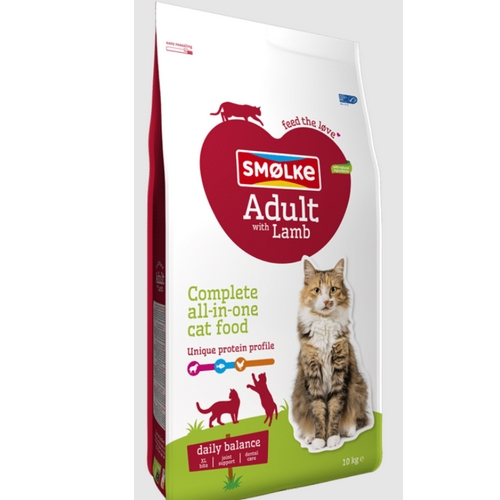 Smølke Kat Adult Lamb 10 kg