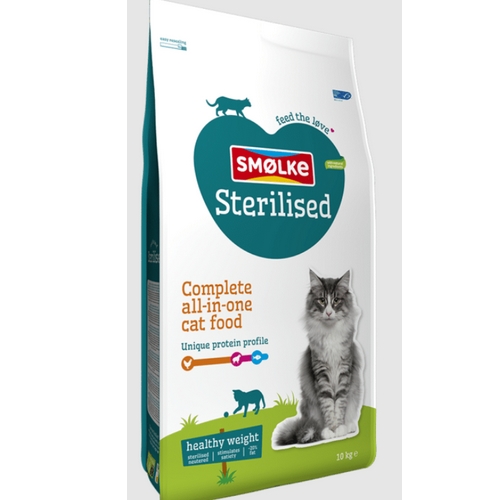 Smølke Kat Sterilised/Weight Control 10 kg