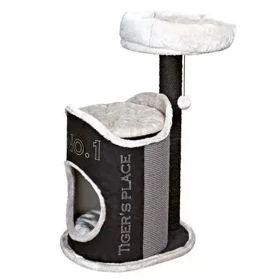 Trixie katten krabpaal Susana zwart / grijs