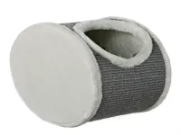 Trixie katten krabton voor aan de muur  wit/ grijs