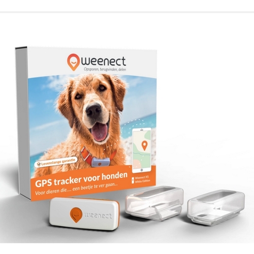 Weenect GPS Tracker Hond Wit